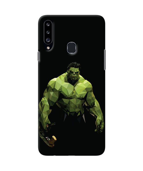 Abstract Hulk Buster Samsung A20s Back Cover