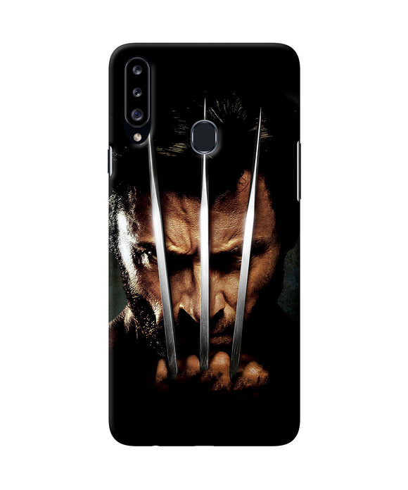 Wolverine Poster Samsung A20s Back Cover