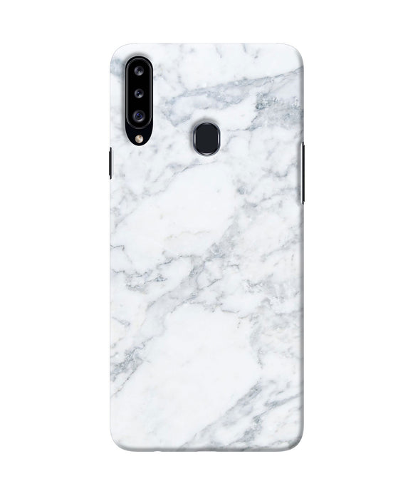 Marble Print Samsung A20s Back Cover