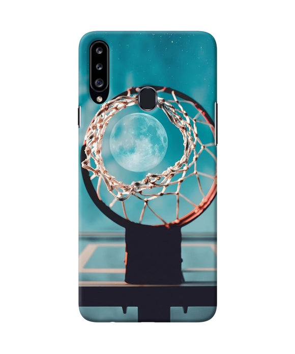 Basket Ball Moon Samsung A20s Back Cover