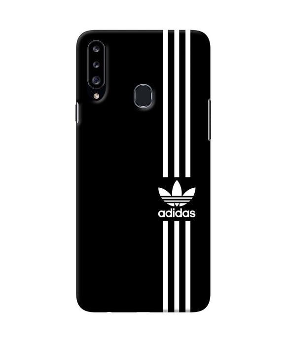 Adidas Strips Logo Samsung A20s Back Cover