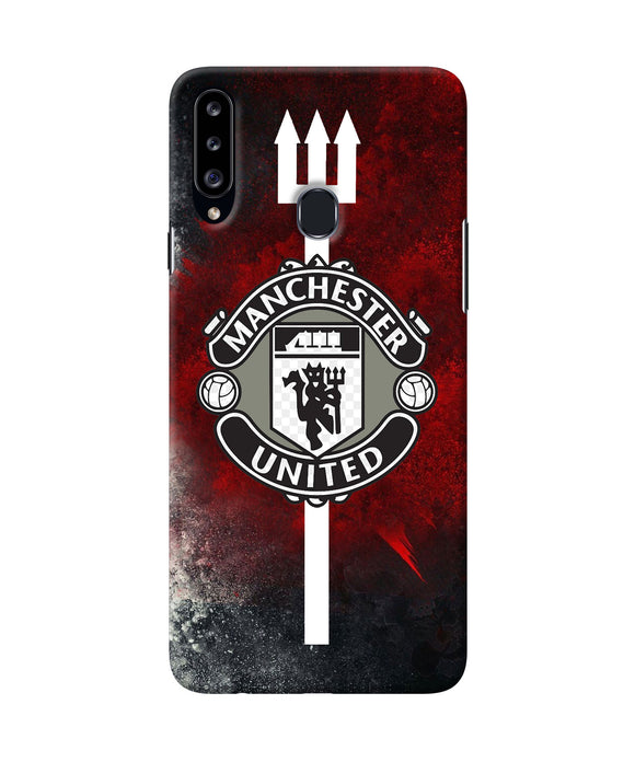 Manchester United Samsung A20s Back Cover