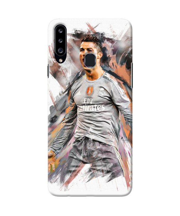 Ronaldo Poster Samsung A20s Back Cover