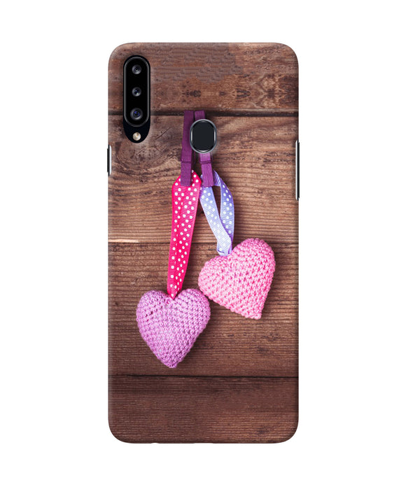 Two Gift Hearts Samsung A20s Back Cover