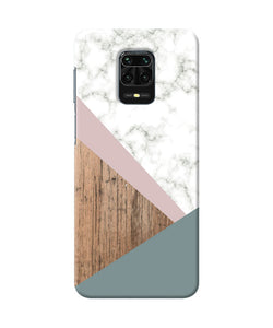 Marble Wood Abstract Redmi Note 9 Pro / Pro Max Back Cover