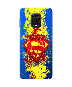 Superman Logo Redmi Note 9 Pro / Pro Max Back Cover