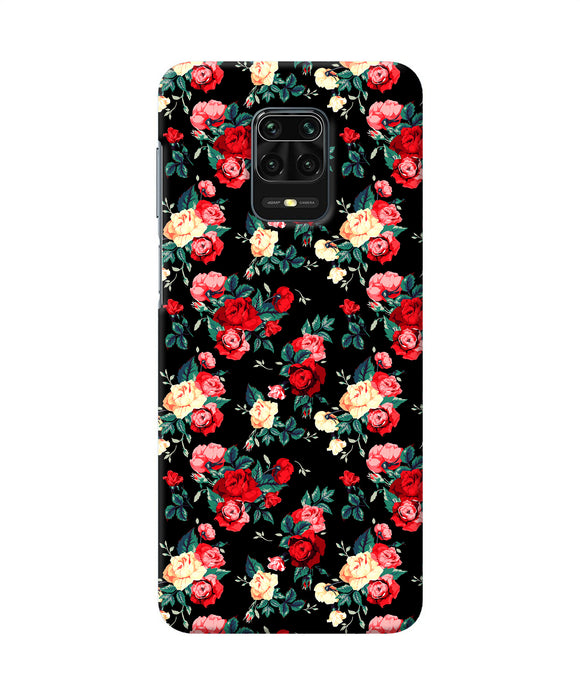 Rose Pattern Redmi Note 9 Pro / Pro Max Back Cover