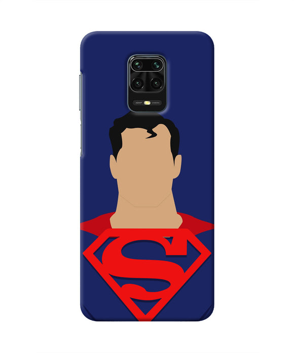 Superman Cape Redmi Note 9 Pro/Pro Max Real 4D Back Cover
