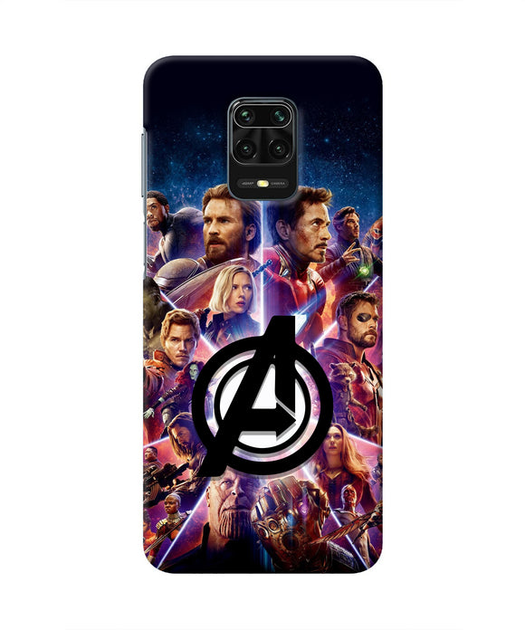 Avengers Superheroes Redmi Note 9 Pro/Pro Max Real 4D Back Cover