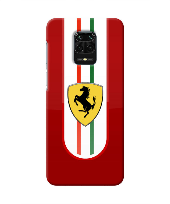 Ferrari Art Redmi Note 9 Pro/Pro Max Real 4D Back Cover