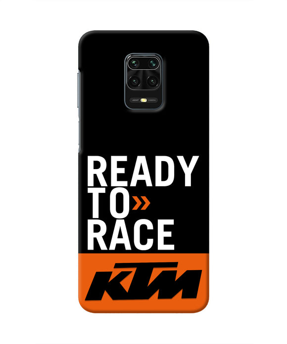 KTM Ready To Race Redmi Note 9 Pro/Pro Max Real 4D Back Cover