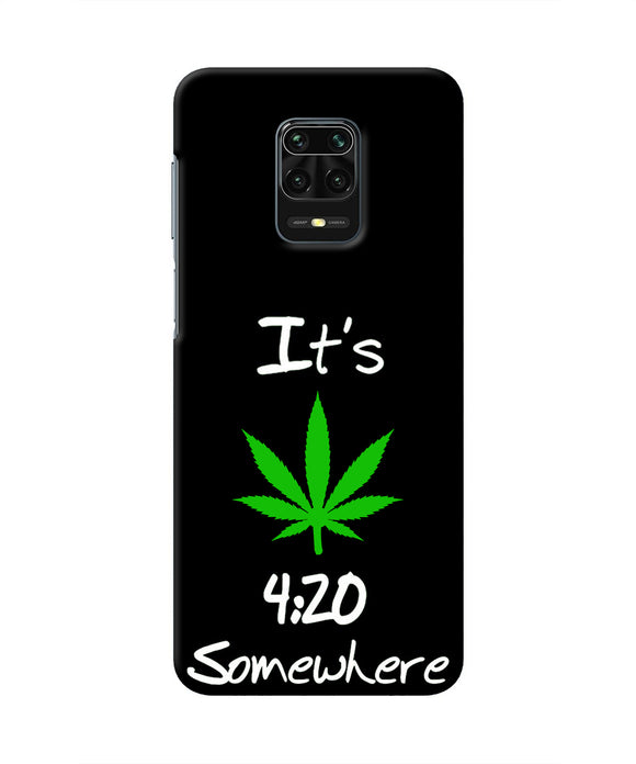 Weed Quote Redmi Note 9 Pro/Pro Max Real 4D Back Cover