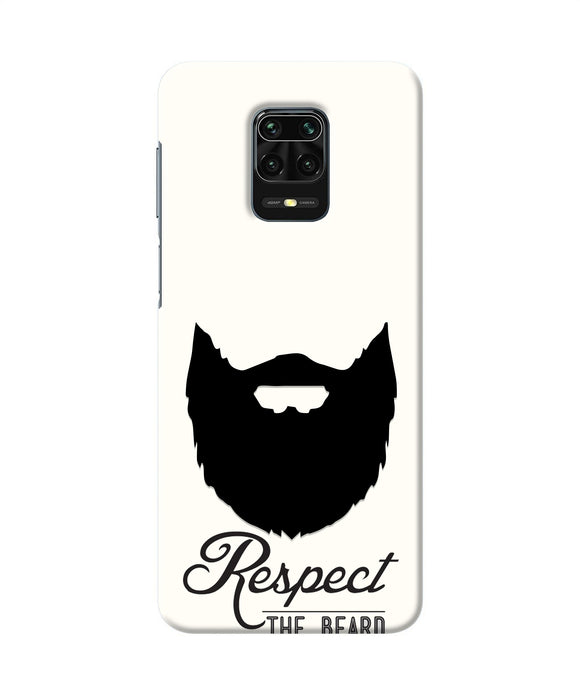Respect the Beard Redmi Note 9 Pro/Pro Max Real 4D Back Cover