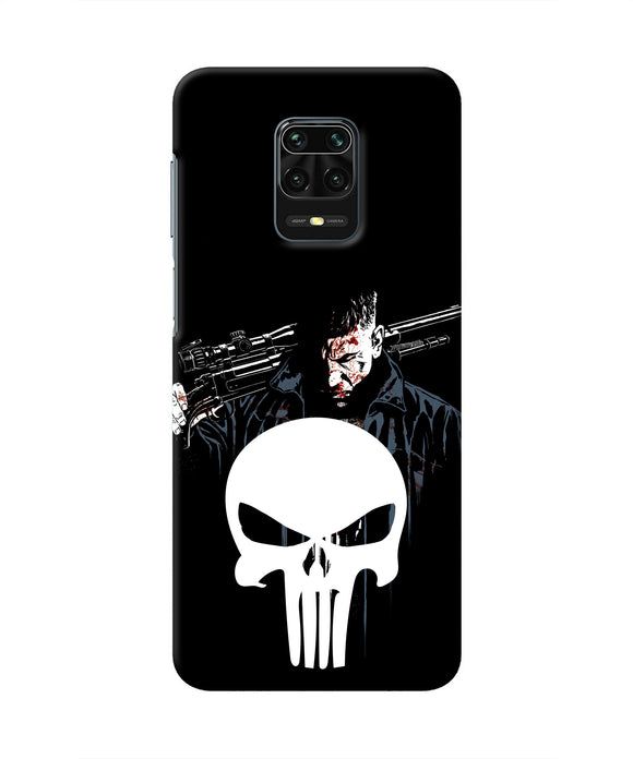 Punisher Character Redmi Note 9 Pro/Pro Max Real 4D Back Cover