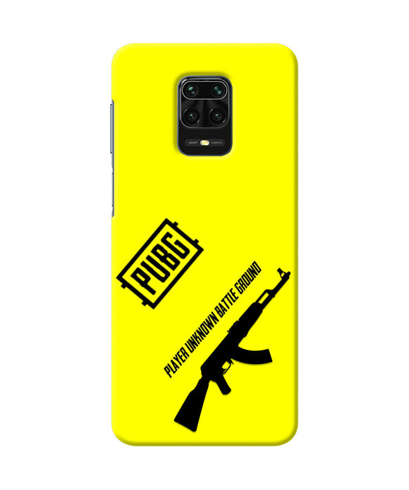 PUBG AKM Gun Redmi Note 9 Pro/Pro Max Real 4D Back Cover