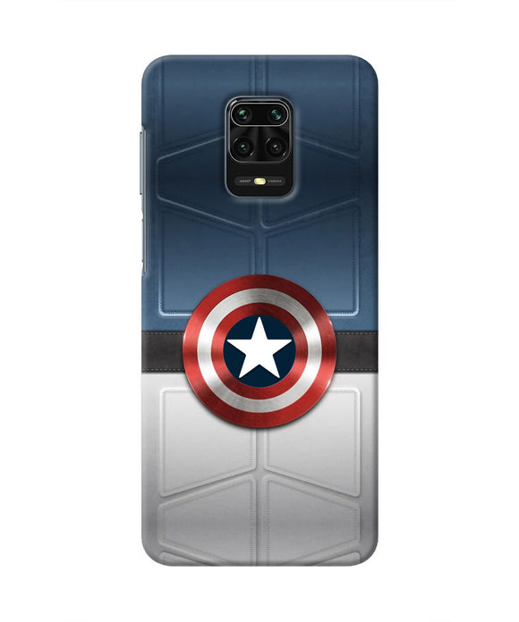 Captain America Suit Redmi Note 9 Pro/Pro Max Real 4D Back Cover