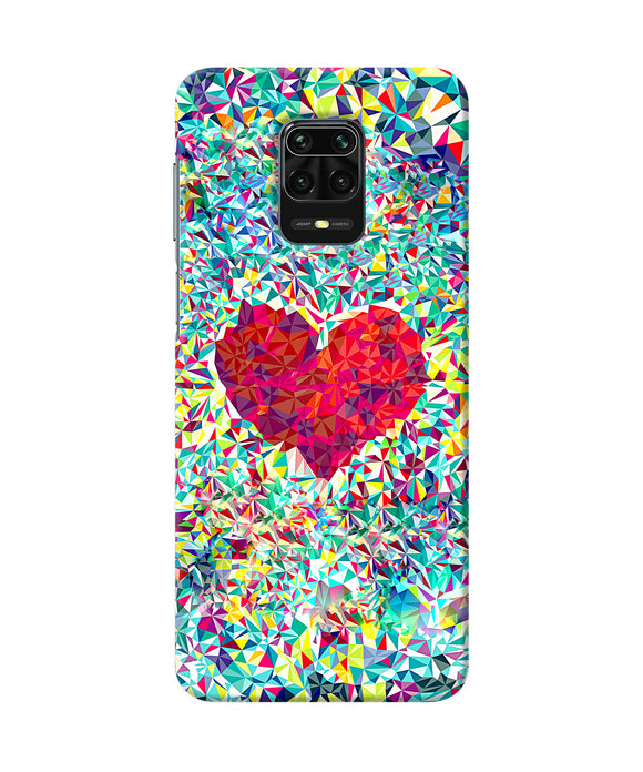 Red Heart Print Redmi Note 9 Pro / Pro Max Back Cover