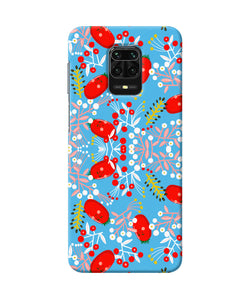 Small Red Animation Pattern Redmi Note 9 Pro / Pro Max Back Cover