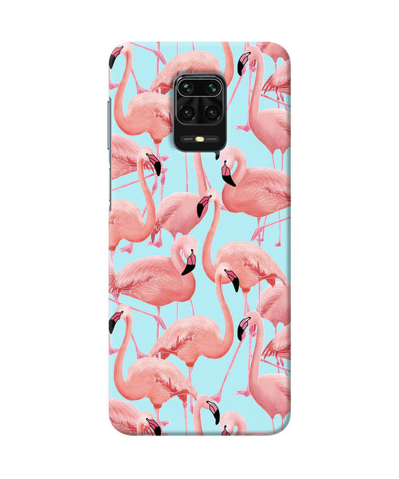 Abstract Sheer Bird Print Redmi Note 9 Pro / Pro Max Back Cover