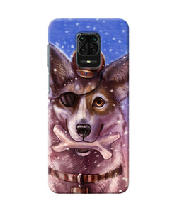 Pirate Wolf Redmi Note 9 Pro / Pro Max Back Cover