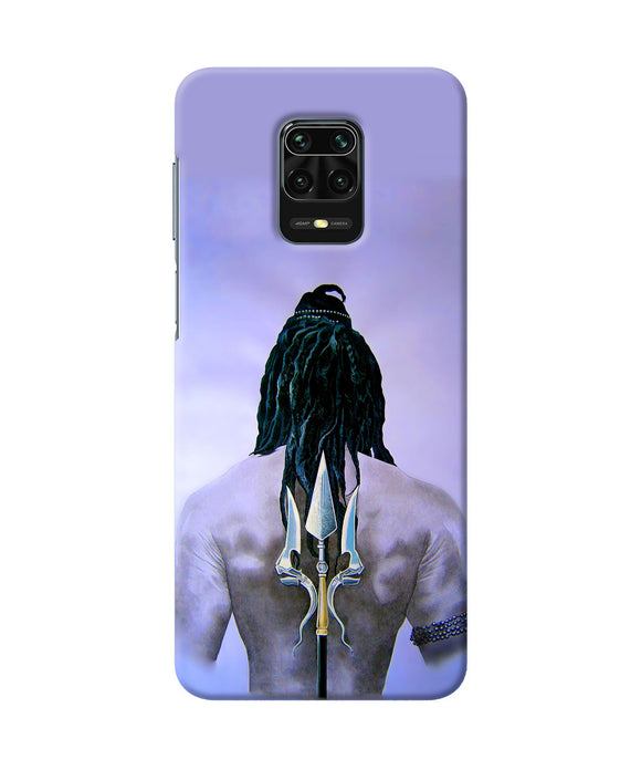 Lord Shiva Back Redmi Note 9 Pro / Pro Max Back Cover