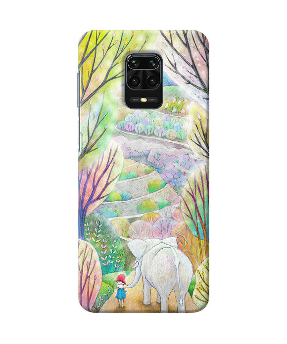 Natual Elephant Girl Redmi Note 9 Pro / Pro Max Back Cover