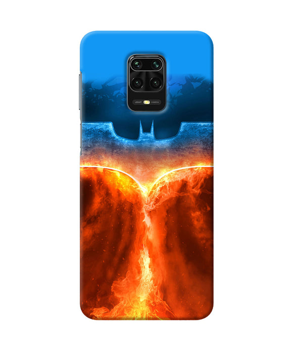 Burning Batman Logo Redmi Note 9 Pro / Pro Max Back Cover