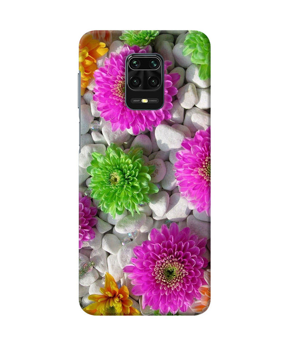 Natural Flower Stones Redmi Note 9 Pro / Pro Max Back Cover