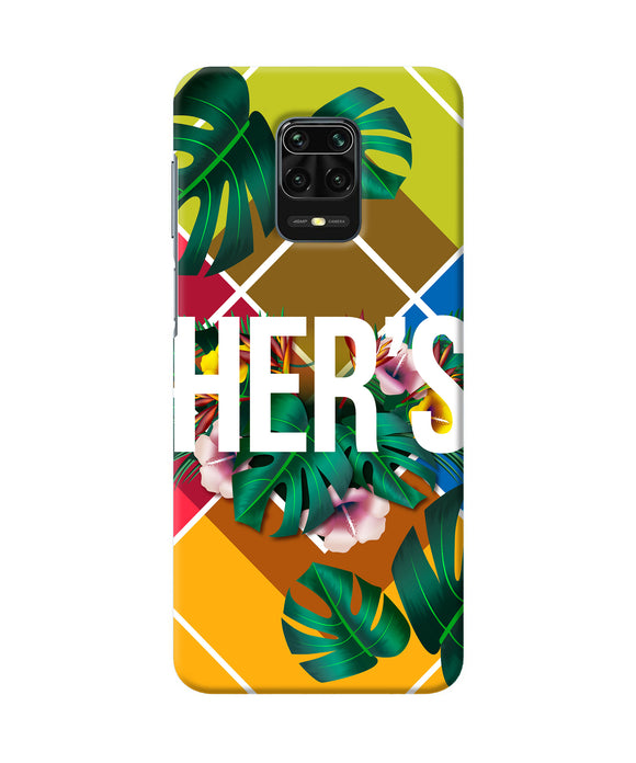 His Her Two Redmi Note 9 Pro / Pro Max Back Cover