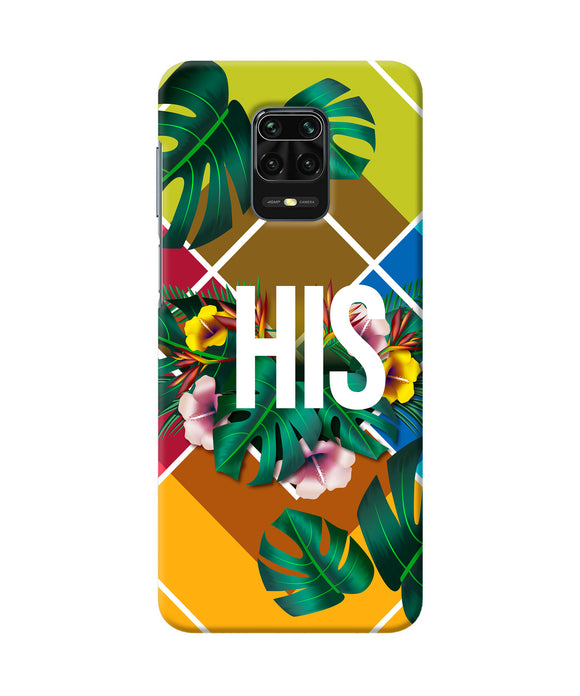 His Her One Redmi Note 9 Pro / Pro Max Back Cover