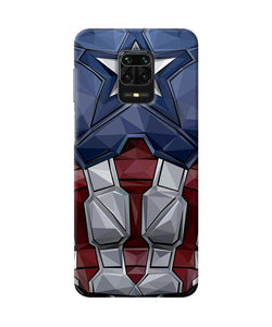 Captain Suit Redmi Note 9 Pro / Pro Max Back Cover