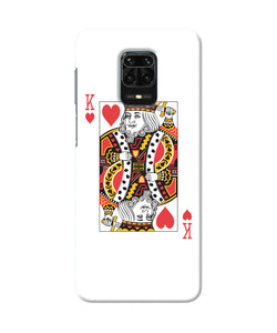 Heart King Card Redmi Note 9 Pro / Pro Max Back Cover