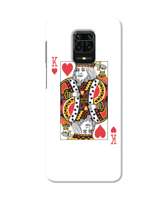 Heart King Card Redmi Note 9 Pro / Pro Max Back Cover