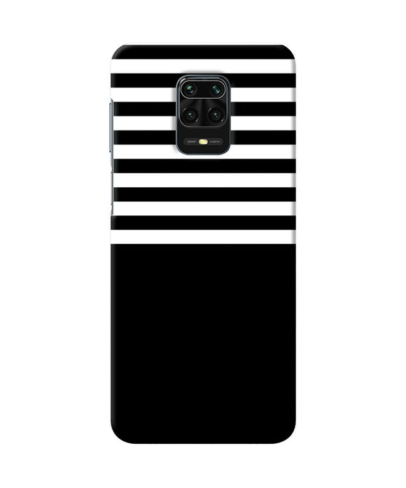 Black And White Print Redmi Note 9 Pro / Pro Max Back Cover