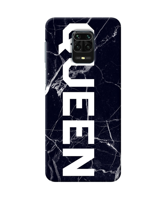 Queen Marble Text Redmi Note 9 Pro / Pro Max Back Cover