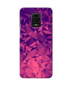 Abstract Red Blue Shine Redmi Note 9 Pro / Pro Max Back Cover