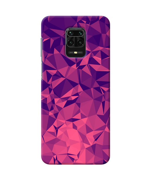 Abstract Red Blue Shine Redmi Note 9 Pro / Pro Max Back Cover