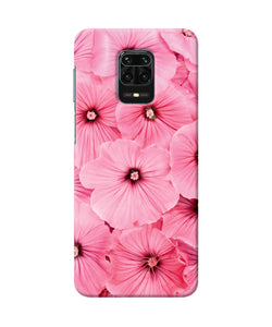 Pink Flowers Redmi Note 9 Pro / Pro Max Back Cover