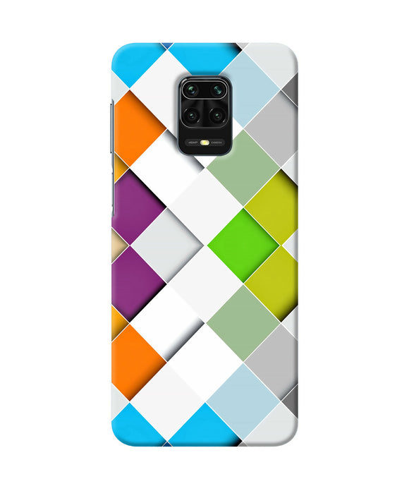 Abstract Color Box Redmi Note 9 Pro / Pro Max Back Cover