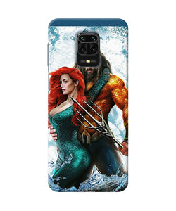 Aquaman Couple Water Redmi Note 9 Pro / Pro Max Back Cover