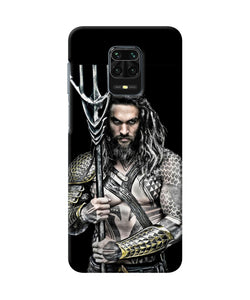 Aquaman Trident Black Redmi Note 9 Pro / Pro Max Back Cover