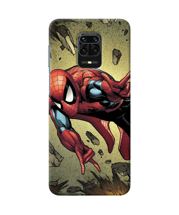 Spiderman On Sky Redmi Note 9 Pro / Pro Max Back Cover