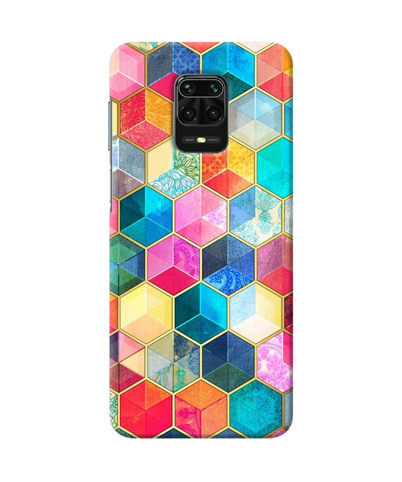 Abstract Color Box Redmi Note 9 Pro / Pro Max Back Cover