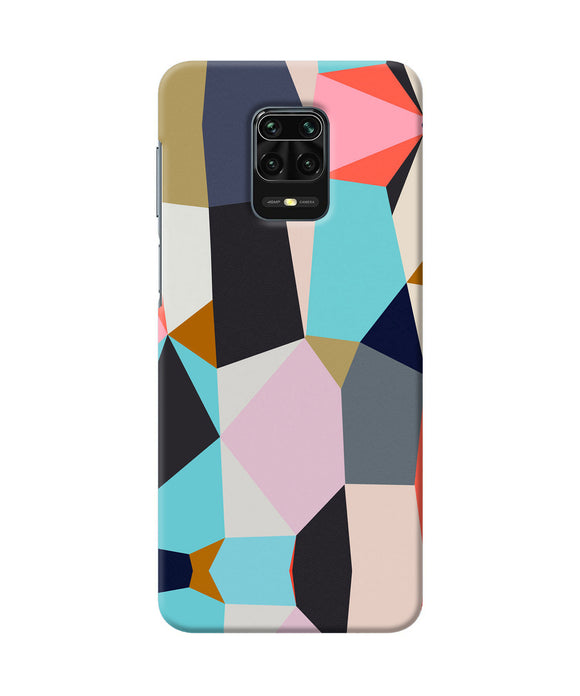 Abstract Colorful Shapes Redmi Note 9 Pro / Pro Max Back Cover