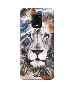 Lion Poster Redmi Note 9 Pro / Pro Max Back Cover