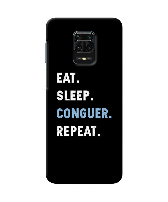 Eat Sleep Quote Redmi Note 9 Pro / Pro Max Back Cover