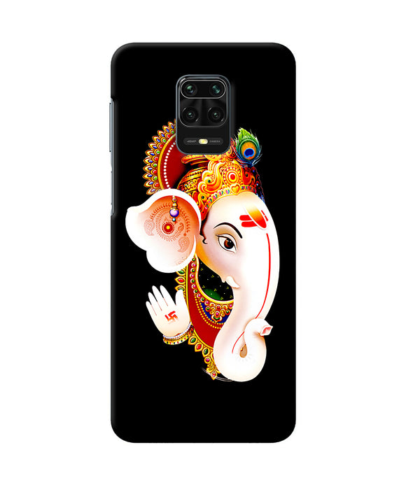 Lord Ganesh Face Redmi Note 9 Pro / Pro Max Back Cover