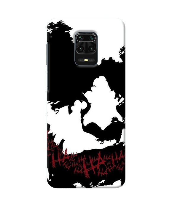 Black And White Joker Rugh Sketch Redmi Note 9 Pro / Pro Max Back Cover