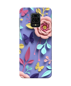 Flower Canvas Redmi Note 9 Pro / Pro Max Back Cover