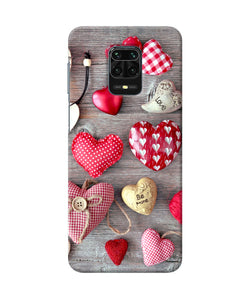 Heart Gifts Redmi Note 9 Pro / Pro Max Back Cover